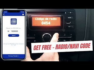 How to find the radio code for the Smart
