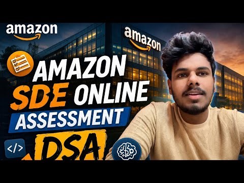 Amazon SDE Online Assessment Round - DSA Questions