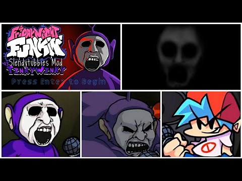 Friday Night Funkin - VS Tinky Winky Slendytubbies mod | Full Week Showcase