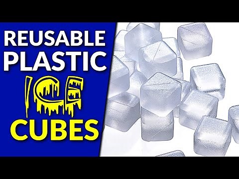 Reusable Ice Cubes Plastic