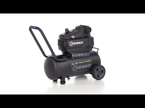 Kobalt 8-Gallon Portable 150 Electric Horizontal Air Compressor
