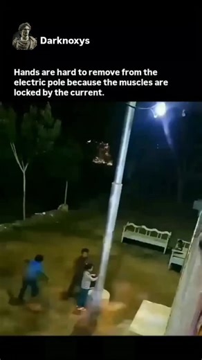 ✧A✧ on Instagram: "If someone is seen clinging to a power pole and unable to let go, it can indeed happen in the world of electricity. Scientists call this condition the let-go phenomenon, a condition in which the human body becomes part of the electric current when the pole or installation leaks electricity. As soon as the hand touches the electrified metal, the current enters the body and immediately controls the muscles. Human muscles naturally move due to small electrical signals from the ne