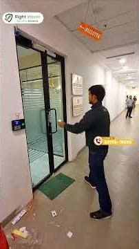 How EM Lock Works on Double Door 🔐 | Access Control Installation 80196-19680