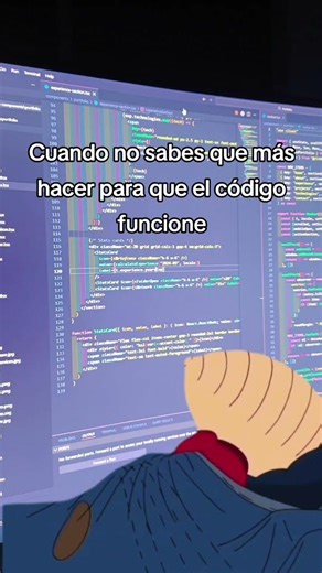 😢😢😢 #tecnologia #programming #laptop #computer #anime #codigo #ia #ingenieria #software