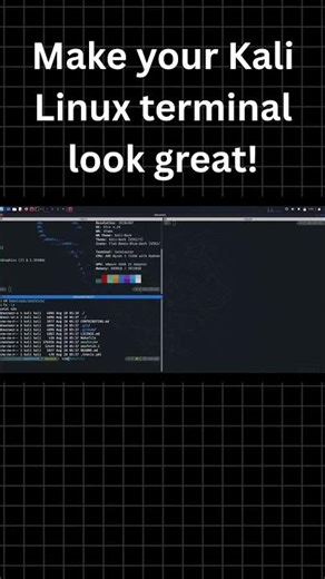 Make your Kali Linux terminal look great!