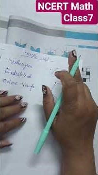 NCERT Math #Class7 #Chapter 12 #Exercise 12.1 #Question 9 #shorts #ytshorts #kritarthstudypoint