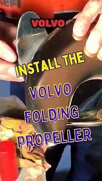 Upgrade Your Boat With A Volvo Folding Propeller - Easy Installation Guide! #sailing #sailingdiy