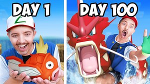 9K views · 295 reactions | I Spent 100 Days to Become a Pokemon MASTER! | Preston Tv | Facebook