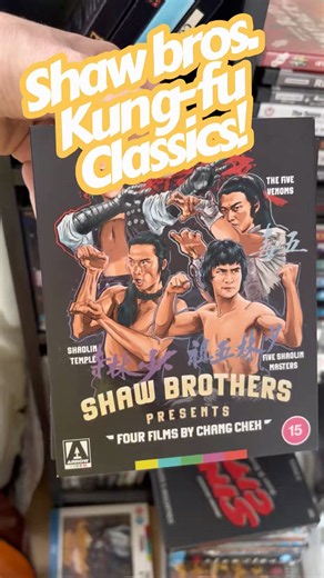 Shaw Brothers heaven!🥋🔥 Which classic kung fu film is your favourite? #ShawBrothers #KungFu #arrow
