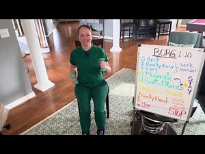 Pulmonary Rehab at Home: Full body workout in 20 minutes