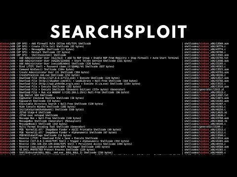 SearchSploit - Searching For Exploits