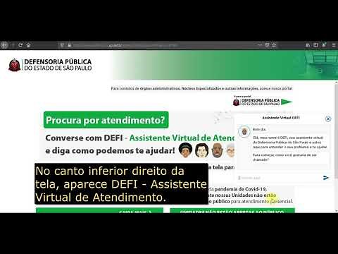 Como agendar atendimento pela Defensoria Pública de SP