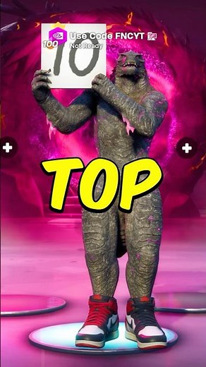 Top 10 BEST Godzilla Skin Combos In Fortnite