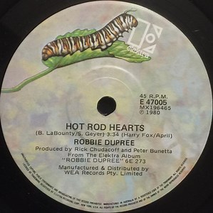 Robbie Dupree - Hot Rod Hearts