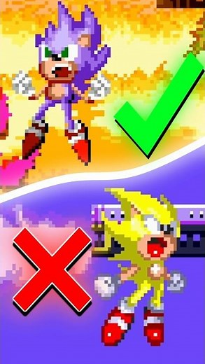 Sonic’s NEW Sprite Style Looks FANTASTIC! ✨ Shorlets s1/cd sonic ✨ Sonic 3 A.I.R. Mods Shorts