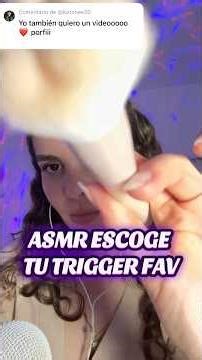 Sígueme para más ASMR 🥰#asmr #asmrvideo #asmrcubano #visualtingle
