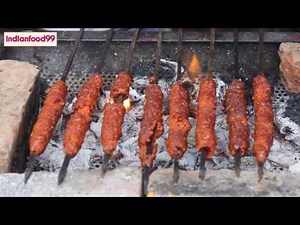 Juicy mutton seekh kabab - bangalore street food