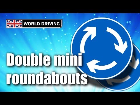 Double Mini-Roundabouts Driving Lesson