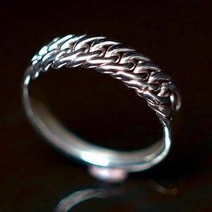 14K views · 133 reactions | Silver chain Ring | The jewellery man | Facebook