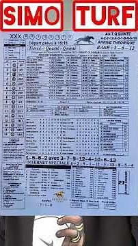 Programme Quinté+ (R1.C5) de Saint cloud 08/11/2025