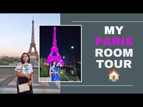 Paris Room Tour 🇫🇷✨ Inside My Cozy Paris Apartment #travel #roomtour #paris #mustwatch #travelvlog