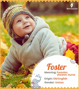 Foster Name Meaning, Origin, History, And Popularity