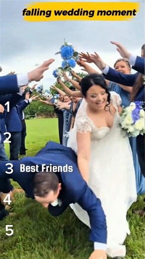 Top 5 Most Embarrassing Wedding Falling Moments!