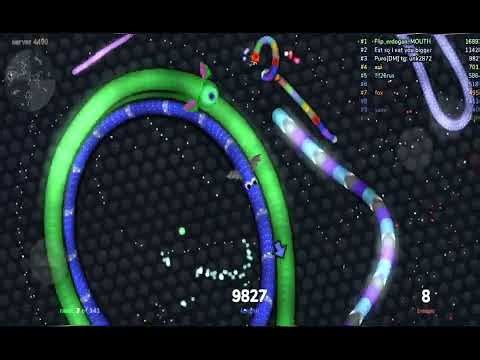 Slither.io gameplay in the big 2025🥀🤧