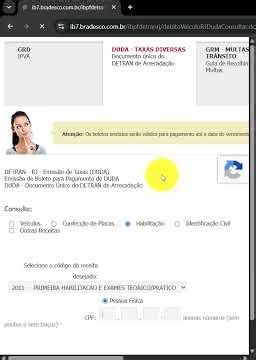 How to retrieve the DUDA 204-6 CNH Renewal payment slip.