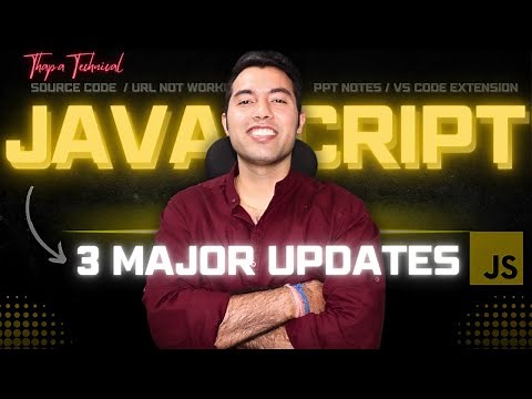 JavaScript Course Updates 📢 Ab Kisi ko Koi Problem Nai Aaney Wala