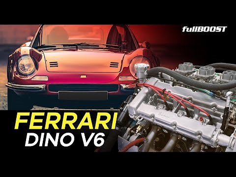 Ferrari V6 engine dyno | fullBOOST