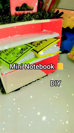 DIY Mini Notebook✂️ | Cute Mini Notebook Making at Home #shorts #diy #mini #viral #ytshorts #art