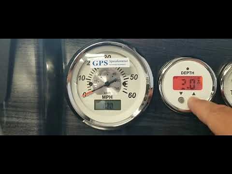 Standard Two Button Depth Finder Operation