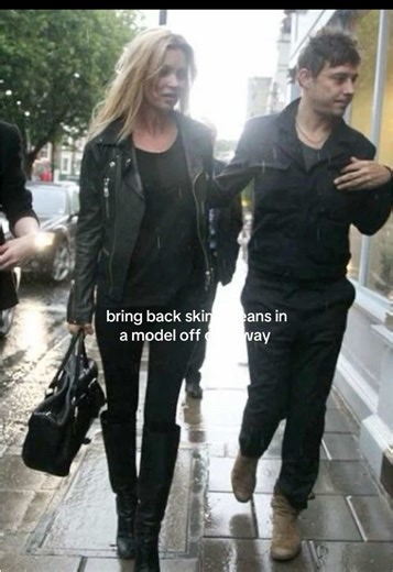 Reviving Skinny Jeans in Model Off-Duty Style