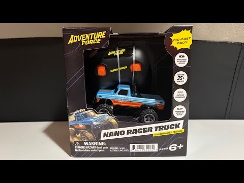 Adventure Force Nano Racer Truck unboxing