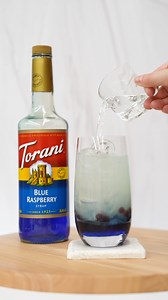 6K views · 34 reactions | Indulge in this burst of flavor with a tantalizing Blue Raspberry Lemonade Refresher with popping boba pearls!  Recipe:  1 tbsp Torani Blue Raspberry Syrup 3 tbsp popping boba in a flavor of your choice 4 oz lemonade 2 oz sparkling water Ice Add popping boba and Torani Blue Raspberry Syrup to a glass. Add ice, lemonade and sparkling water and enjoy! https://bit.ly/44ENPhS | Torani | Facebook