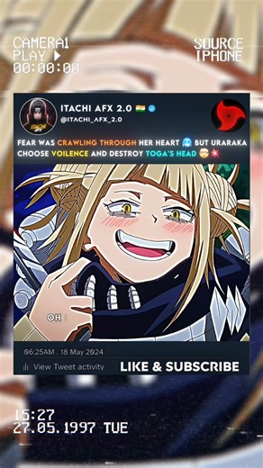 Uraraka Woke Up And Chose Violence 💥🥶 #myheroacademia #mhaedit #mha #uraraka #animeedit #shorts