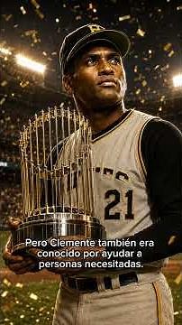 Roberto Clemente: la leyenda de Puerto Rico que hizo historia ⚾🇵🇷 #Historia #Béisbol