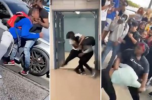 Videos capture extent of student brawls at Queens high school