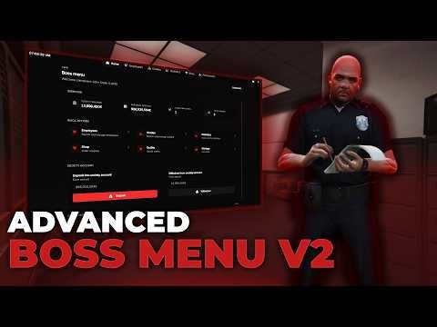 Advanced FiveM Boss Menu Script V2 [ESX/QB/QBOX]
