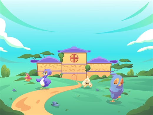 Bird Character Illustration