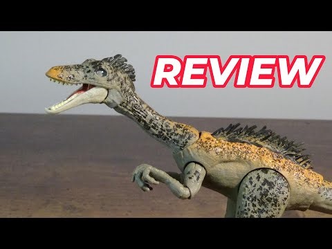 Troodon Jurassic World Hammond Collection Mattel Toys Dinosaur Action Figure Review