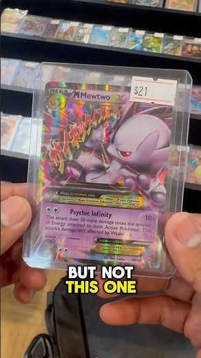 RARE Mega Mewtwo Pokemon Card Found at Card Show! #pokemontcg #pokémon #pokemoncards #shorts