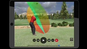 Mini Home Swing Studio E6 Golf Simulator with 3D Swing Sensor/Analyzer Plus Extra Travel Swing Trainer Stick. Family. Fun. Golf. for iPhone/iPad/PC, Mirror to TV or Projector