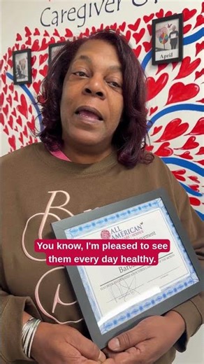 October's Caregiver of the Month