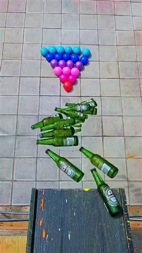 🎈Crushing Crunchy & Soft Things ! Breaking Glass Bottles 🔥 #asmr #satisfyingvideos