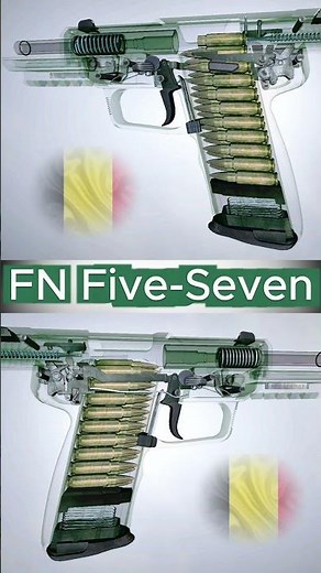 High-Speed, Low Recoil: FN Five-seveN 🔥#FiveSeven #FNHerstal #Belgium