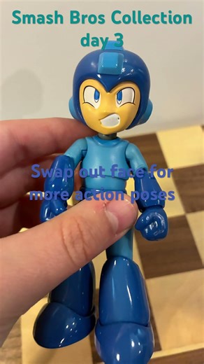 Mega Man Review | Smash bros collection #megaman #smashbros #actionfigures #shorts