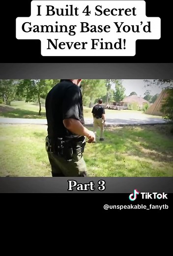 I Built 4 Secret Gaming Base You’d Never Find! - Part 3 #cops #police #policeofficer #policechase #secretroom #unspeakable #fyp #fypシ
