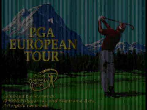PGA European Tour (SNES:1996) Polygames x Electronic Arts